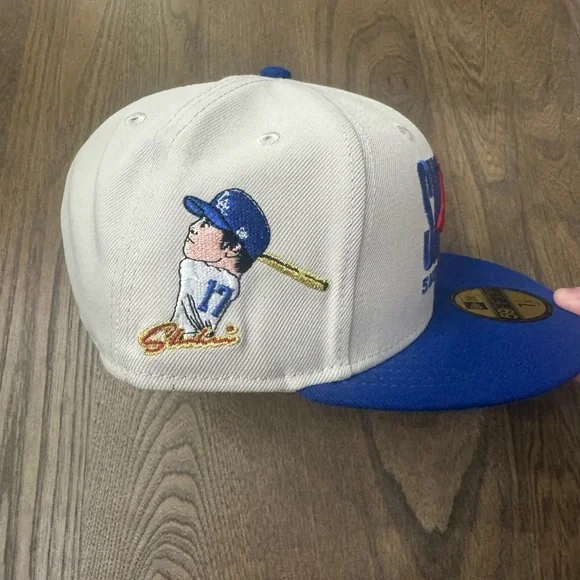 NEW ERA LOS ANGELES
DODGERS SHO TIME
STONE TWO TONE EDITION
59FIFTY FITTED HAT - Picture 3 of 6